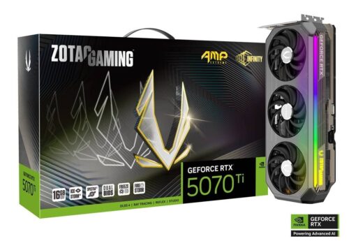 ZOTAC GAMING RTX 5070 Ti AMP EXTREME INFINITY 16GB