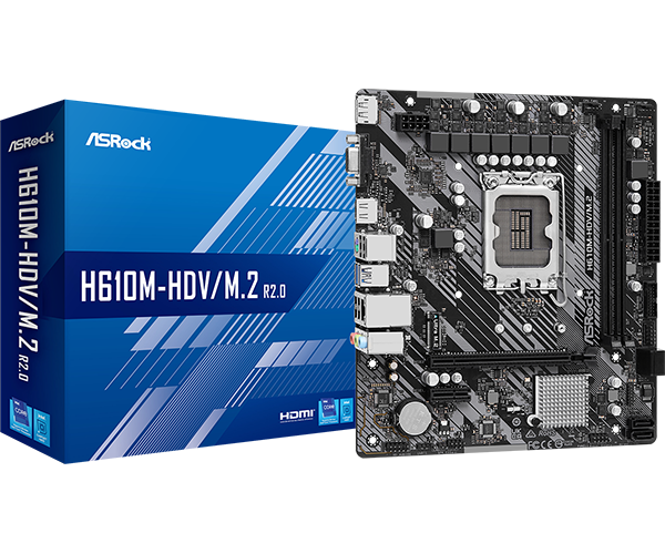 ASRock H610M-HDV-M.2 R2.0