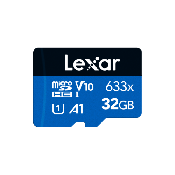 32GB - Lexar® High-Performance 633x microSDHC™