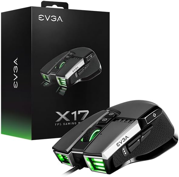 EVGA X17 Mouse 10 Button(16K DPI, 8K polling rate) - Grey - 2