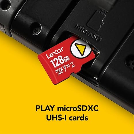 128GB - Lexar® PLAY microSDXC™ UHS-I Card 2