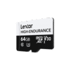 64GB - Lexar® High-Endurance microSDHC or microSDXC™ UHS-I Card - 2