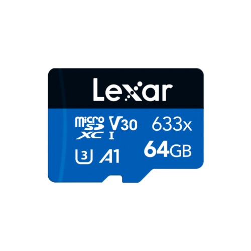 64GB - Lexar® High-Performance 633x microSDHC™