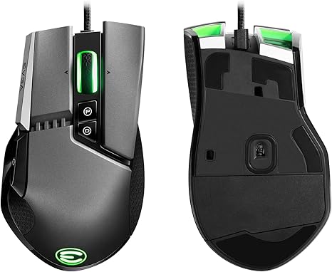 EVGA X17 Mouse 10 Button(16K DPI, 8K polling rate) - Grey - 4