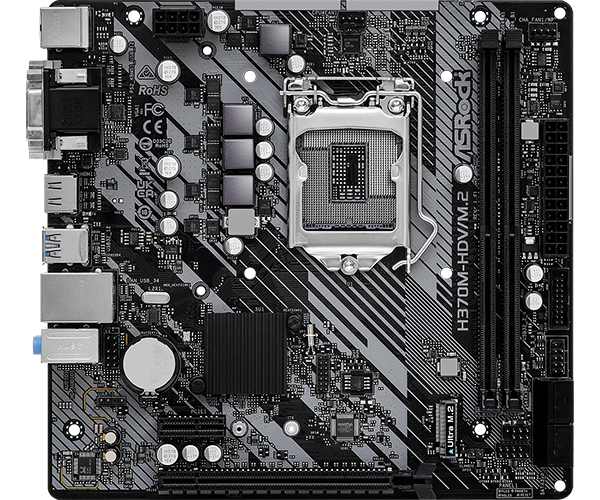 ASRock H370M-HDV M.2 (LGA1151 8th 9th gen) - 2