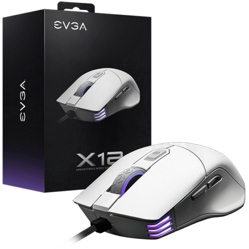 EVGA X12 Mouse (16K DPI, 8K polling rate) - White
