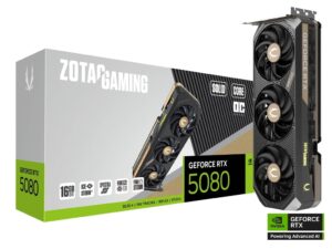 ZOTAC GAMING RTX 5080 SOLID CORE OC 16GB